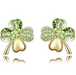 Donna Quadrifoglio Portafortuna Cristallo Swarovski Elements