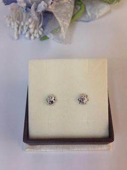 Donna Ragazza Bambina Oro Bianco 750 18 Kt Coccinella A Lobo