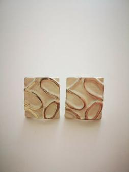 Donna Rettangolari Con Perfili Argentati Che Creano Disegni 