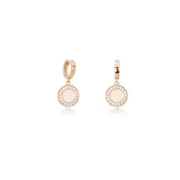 Mabina Donna Semi Pendenti In Argento 925&deg; Ros&egrave; 563270