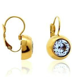 Donna/zirconi Swarovski/placcato Oro/novit&Agrave;/idea Regalo/san