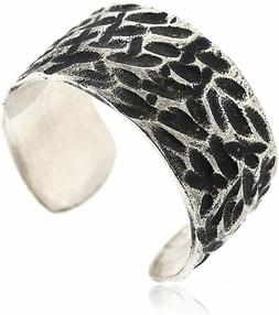 Ear Cuff Texture Argento Donna 925