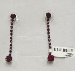 Eleganti Pendenti Filo Tennis Con Swarovski Originali Siam