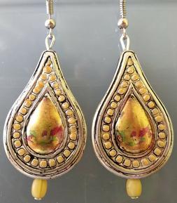 Etnici_hamburger Su Goccia Argento_ Boho Chic Silver Drops E