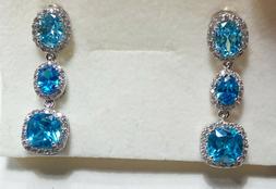 Fantasia Ovale/quadrati Zirconi Colorati E Crystal