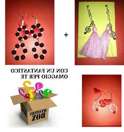 Fatti A Mano Con Perline,perline,monachella,lunghi Donna+oma