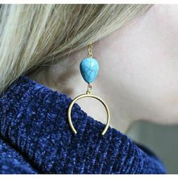 Fatti A Mano In Oro, Ferro Di Cavallo Fortunato, Orecchini..