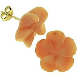 Fiore Donna  Oro Giallo 18 Kt Carati Ct 750 1,10 Gr