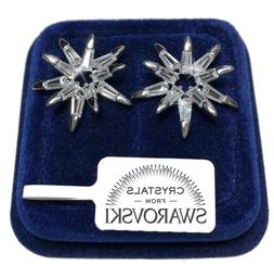 Fiori Grande Donna Pl. Oro Bianco 18k Con Cristalli Swarovsk