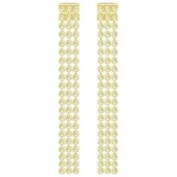 Swarovski Fit Long Fazzoletto Pendenti Oro Donna 5364807 Ear