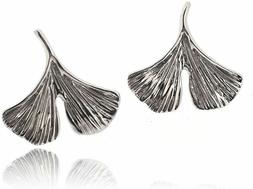 Foglia Ginkgo Argento Donna 925