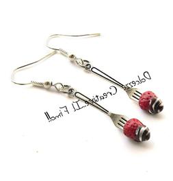 Forchette Con Fragole Al Cioccolato E Glassa - Miniature - I