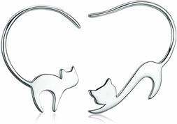 Gatto Argento 925, Bambini Gioielli, In Argento...