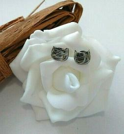 Gatto Orecchini Lobo Gatto Orecchini Fatti A Mano Animale Re