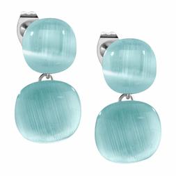 Morellato Gemma Sakk79 Earrings Occhio Di Gatto Azzurro Piet