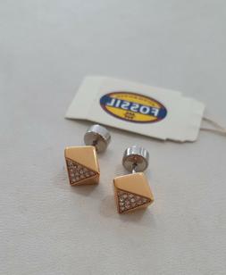 Geometrici Rose' Donna Fossil Gioielli Jewels Strass Jf01991