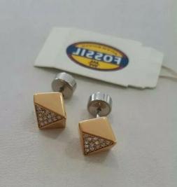 Geometrici Rose' Donna Fossil Gioielli Jewels Strass Jf01991