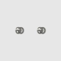 Gucci Gg Marmont Ybd627755001 Earrings Donna Argento Brunito