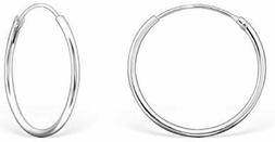 Gioielli In Argento 925 Hoops Creole Per Le Donne 20 X...