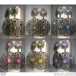 Grandi Alla Moda Pendenti Medaglione Brillante Filigrana Str