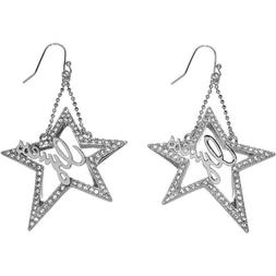 Guess Grandi Stella Stelle Ube81157 Acciaio Swarovski Crista