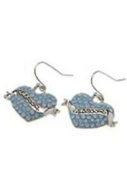 Guess Con Cuore Con Cristalli Azzurri Mod.ube11152
