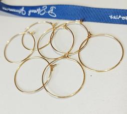 Hoops Sottili Acciaio Oro E Argento B-strong Accesories  Ide