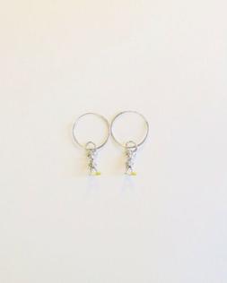 In Acciaio A Cerchio Con Sfera Topolino In Strass