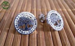 In Acciaio Inox Albero Della Vita Stilizzato Etnici Classici