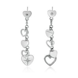 Brosway In Acciaio Pendenti Con Cuori Linea Chant Bah34