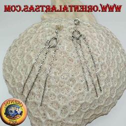 In Argento 925 A Lobo Con Zirconi Neri