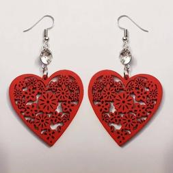 &nbsp; In Argento 925 Con Prndente Swarovski Pendente E Cuore Ro