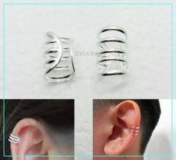 In Argento 925% Ear Cuff Cartilagine Helix Boho Style 5 Cerc