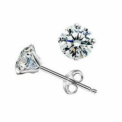 In Argento 925&deg; Punto Luce 3mm Con Zirconi Brillanti Uomo D