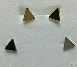 In Argento 925 Triangolo Piccolo Liscio