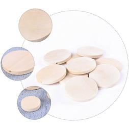 In Legno Non Finiti Da 100 Pezzi Con Foro Artigianale Fai Da