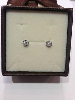 orecchini in oro bianco 18 kt 750