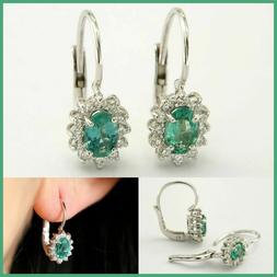 In Oro Bianco 18 Kt 750 Con Smeraldi E Diamanti A Monachella