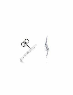 In Oro Bianco 18k Con Fulmini In Diamanti  Nore5768bb