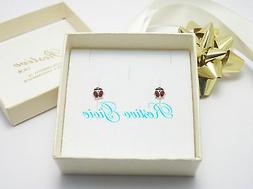 In Oro Bianco 18kt 750/&deg;&deg;&deg; E Smalto Soggetto Coccinella G