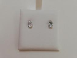 In Oro Bianco Pggioielli Acquamarina E Diamanti