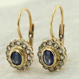 orecchini in oro giallo 14 kt con