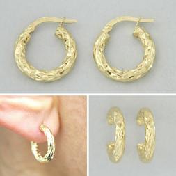 In Oro Giallo 18 Kt 750 A Cerchio Martellato Cerchi Ad Anell