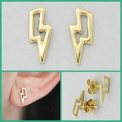 In Oro Giallo 18 Kt 750 Con Fulmine Saetta A Lobo Da Donna R