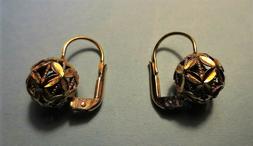 In Oro Giallo Forma Palla A Monachella, 18 Kt, Gr. 3,74