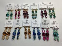 In Ottone Fantasia Con Cristalli Swarovski Originali Colorat