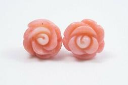 In Vero Corallo Rosa, Rosa Intagliata, Corallo Naturale, Arg