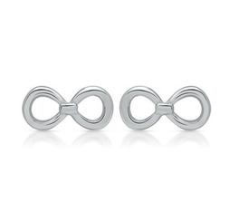 Infinito Argento 925 Argento Sterling Liebe Regalo Natale