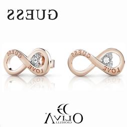 Infinito Cuoricino Impreziositi Da Cristalli Guess Pvd Rose'