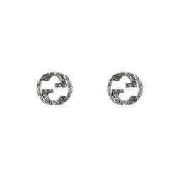 Gucci Interlocking Ybd457109001 Earrings Donna Argento Bruni